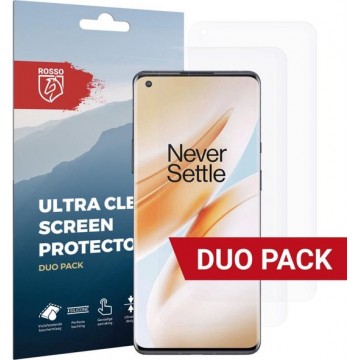 Rosso OnePlus 8 Pro Ultra Clear Screen Protector 2-Pack