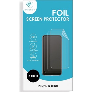 Screenprotector Folie 3 pack voor de iPhone 12, iPhone 12 Pro