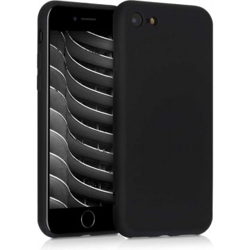 Apple iPhone 7 - iPhone 8 - Zwart - TPU Case - Siliconen Hoesje