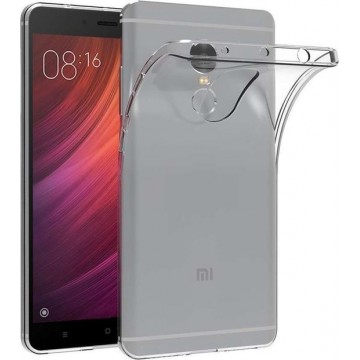 Xiaomi Redmi Note 4 hoesje - Soft TPU case - transparant