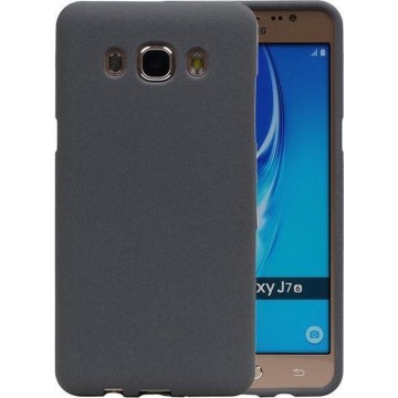 Grijs Zand TPU back case cover hoesje voor Samsung Galaxy J7 2016