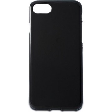 iPhone 7 zwart siliconenhoesje / Siliconen Gel TPU / Back Cover / Hoesje Iphone 7 zwart zwart