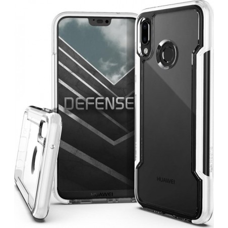 X-Doria Defense Clear cover - wit - voor Huawei P20 Lite