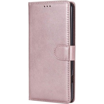 Samsung Galaxy S20 Hoesje - Portemonnee Book Case met Kaarthouder & Magneetsluiting - Roze