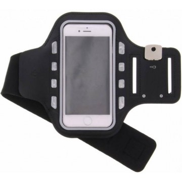 Accezz Sportarmband LED verlichting - iPhone SE (2020) / 8 / 7 / 6(s) - Zwart