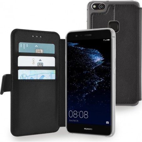 Azuri Huawei P10 Lite hoesje - Walletcase - Zwart