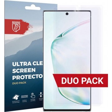 Rosso Samsung Galaxy Note 10 Ultra Clear Screen Protector Duo Pack