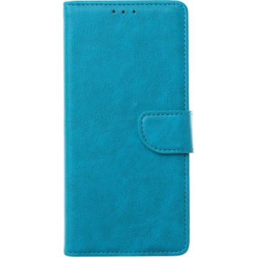 Bookcase iPhone SE 2020 Turquoise met Pasjeshouder