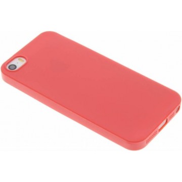 Color Backcover iPhone SE / 5 / 5s hoesje - Rood