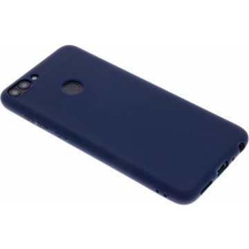 Color Backcover Huawei P Smart hoesje - Donkerblauw