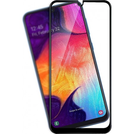 Samsung Galaxy A50 & A30s Glas - Premium 9H Kwaliteit - Voledige Scherm Tempered Glass