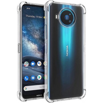 Nokia 8.3 Dun TPU Hoesje Schokbestendig Transparant