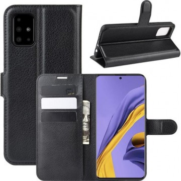 Samsung Galaxy A51 Hoesje - Book Case - Zwart