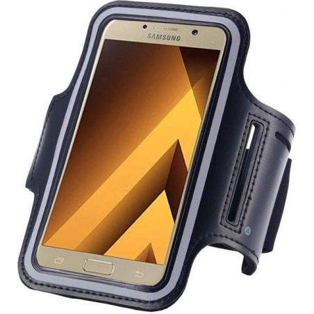 Pearlycase Hoesje Sportband Hardloop armband Zwart voor Samsung Galaxy S10