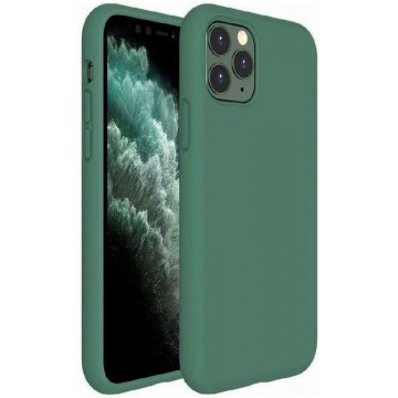 Silicone case iPhone 11 Pro - groen