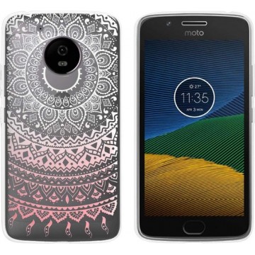 MP Case TPU case mandela print voor Motorola Moto G5 back cover
