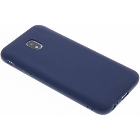 Color Backcover Samsung Galaxy J3 (2017) hoesje - Donkerblauw
