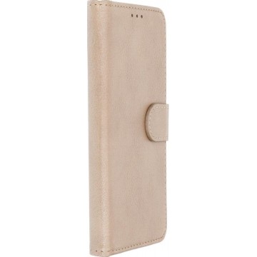 Samsung A10 A105F book case hoesje Beige
