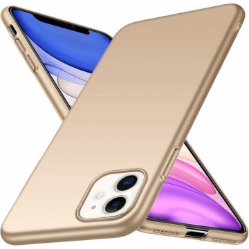 Ultra thin case iPhone 11  - goud