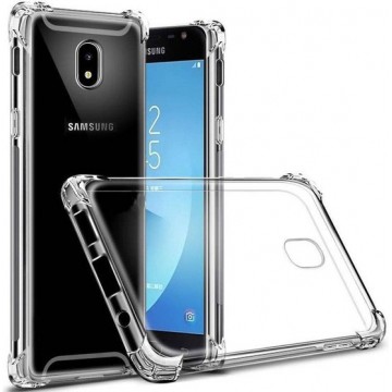 Transparant TPU Hoesje met versterkte randen voor Samsung Galaxy J7 2017
