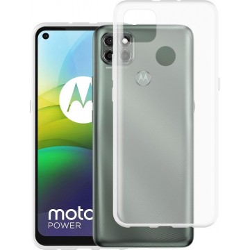 Motorola Moto G9 Power hoesje - Soft TPU case - transparant
