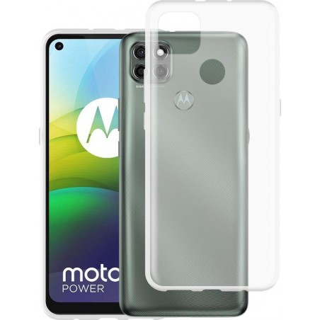 Motorola Moto G9 Power hoesje - Soft TPU case - transparant