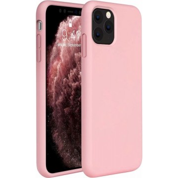 Silicone case iPhone 11 Pro Max - roze