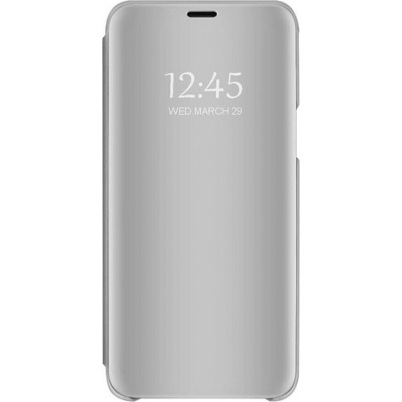 Samsung Galaxy M21 Hoesje - Clear View Case - Zilver