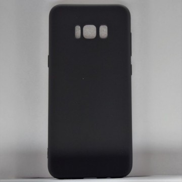 Hoesje voor Samsung Galaxy S8 PLUS - TPU Backcover - Zwart