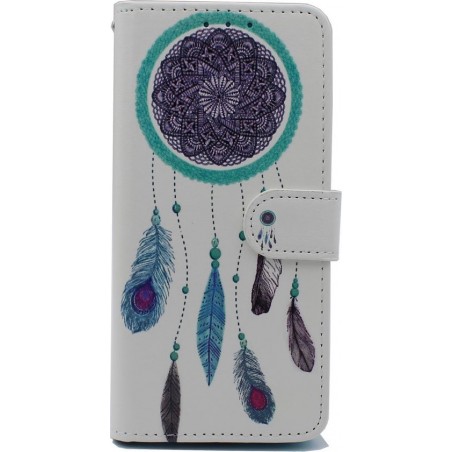 Samsung Galaxy S20 Hoesje met Print - Portemonnee Book Case - Kaarthouder & Magneetlipje - Dreamcatcher