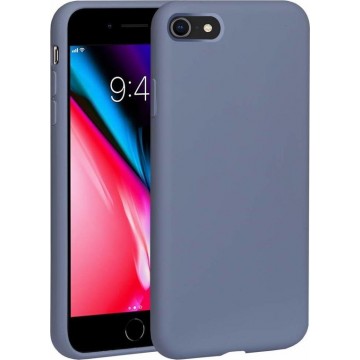 Silicone case iPhone 7 / 8  - lavendel grijs