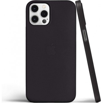 Extreem dun iPhone 12 Pro Max  hoesje 6.7 inch - zwart