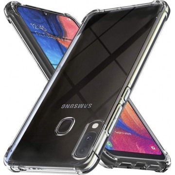 Samsung Galaxy A20E Hoesje Schokbestendig Transparant