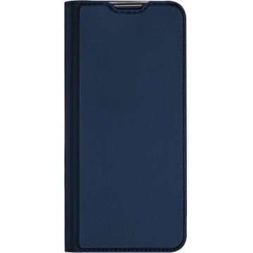 Dux Ducis Slim Softcase Booktype Huawei P40 Lite hoesje - Donkerblauw