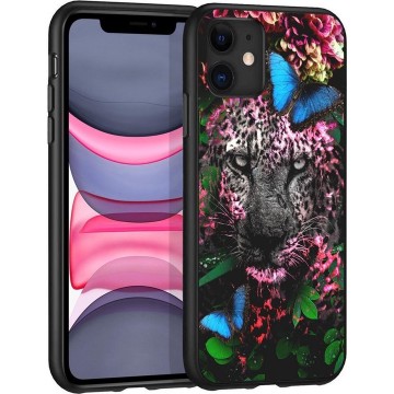 iMoshion Design voor de iPhone 11 hoesje - Jungle - Luipaard