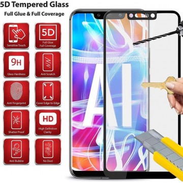 5D screenprotector voor Huawei P30 pro - full glue
