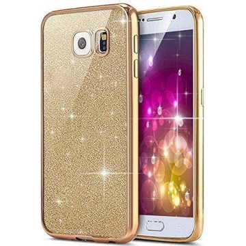 Samsung Galaxy A5 2017 glitters hoesje - Goud BlingBling