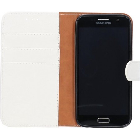 Samsung S7 G930F book case hoesje White