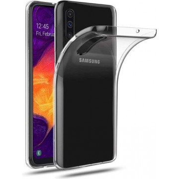 Samsung Galaxy A50 hoesje - Soft TPU case - transparant