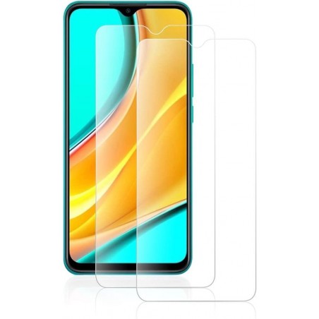 Xiaomi Redmi 9A Screenprotector Glas - Tempered Glass Screen Protector - 2x AR QUALITY