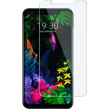 LG G8s ThinQ - Tempered Glass Screenprotector - Case-Friendly