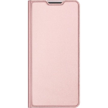 Dux Ducis Slim Softcase Booktype Huawei P40 Lite E hoesje - Rosé Goud