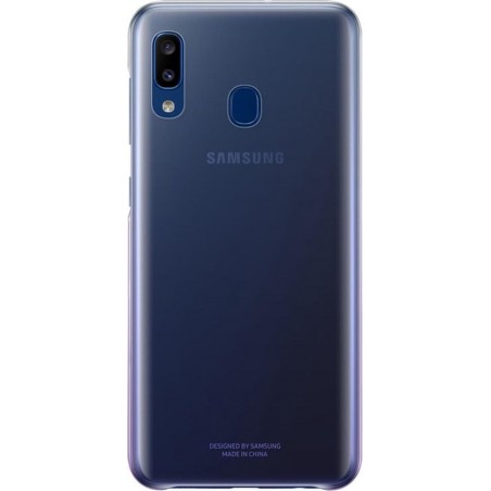 Samsung gradation cover - violet - voor Samsung A202 Galaxy A20e