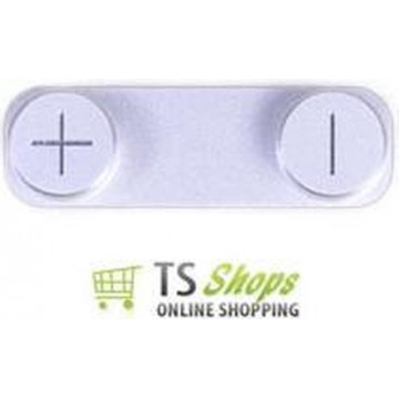Volume Switch Key Button White/Wit voor Apple iPhone 5