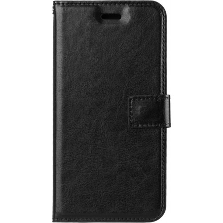 Apple iPhone 7 - 8 Bookcase - Zwart - PU Leer - Portemonnee Hoesje