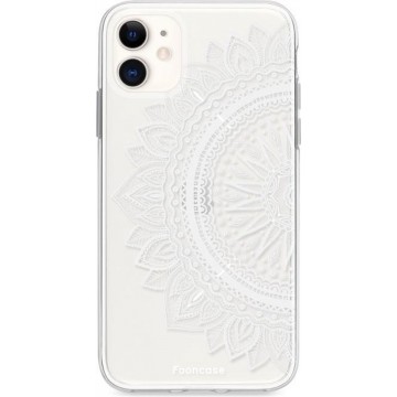FOONCASE iPhone 12 hoesje TPU Soft Case - Back Cover - Mandala / Ibiza