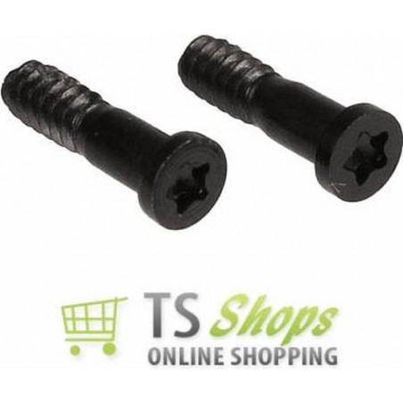 2x 5 point Pentalobe Bottom Screws Black/Zwart voor Apple iPhone 5