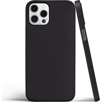 Extreem dun iPhone 12 Pro hoesje - 6.1 inch - zwart