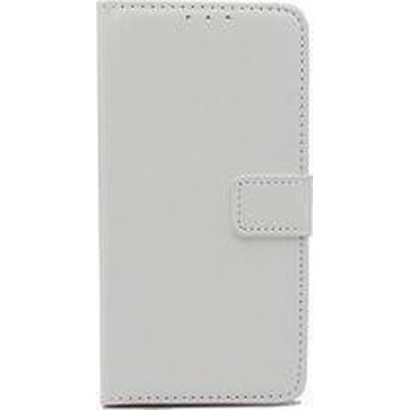 Samsung Galaxy A42 5G Hoesje Wit - Portemonnee Book Case - Kaarthouder & Magneetlipje