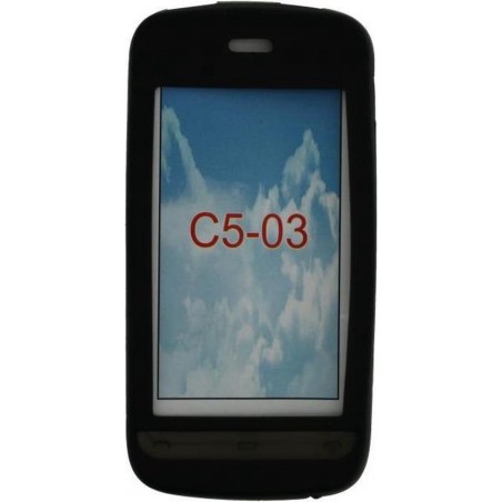 Xccess Silicon case Nokia C5-03 Black